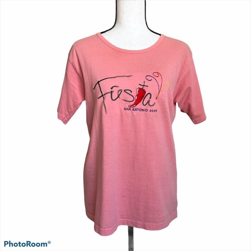 Vintage‎ San Antonio Fiesta Tee Shirt, Short Sleeve